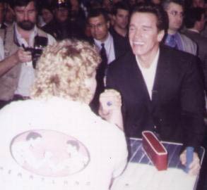 Skandenberg cu Arnold Schwarzenegger