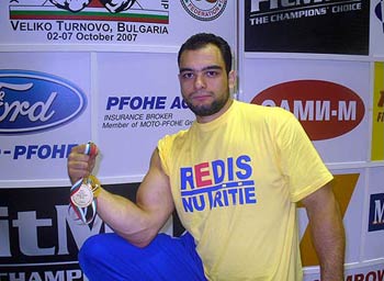 Ion Oncescu, dublu campion mondial de skandenberg, 2007
