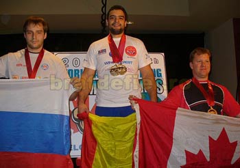 Ion Oncescu, dublu campion mondial de skandenberg, 2008
