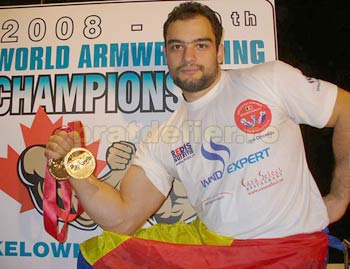 Ion Oncescu, dublu campion mondial de skandenberg, 2008